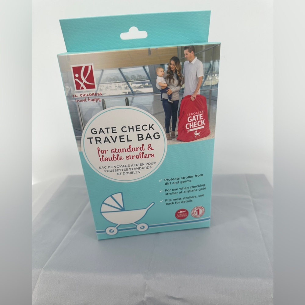 Gate Check Bag for Car Seats (Red)